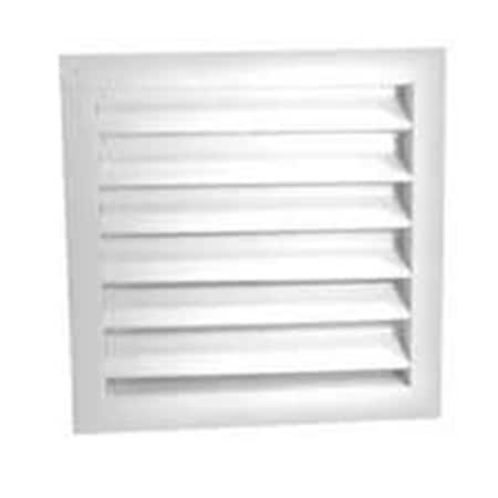 Ll Building Products Ll Building Products DA1824W White Aluminum Dual Louvers; 18 x 24 In. 6247365